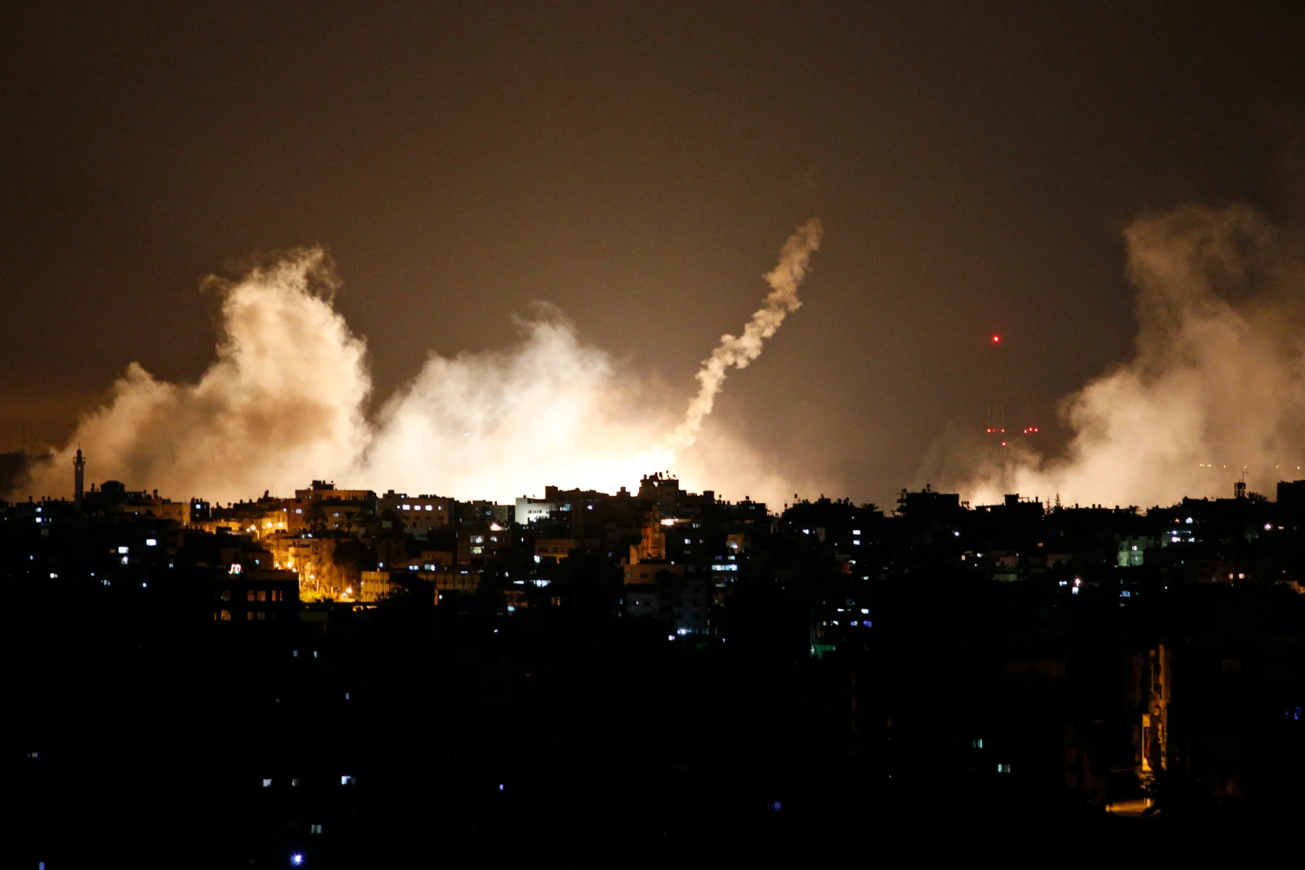 Israel-Hamas Conflict-Gaza-city-Airstrikes